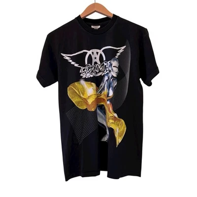 Vintage Aerosmith Just Push Play 2001 World Tour Concert T-Shirt Large Reprint - Image 1 of 4