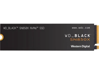 Unidad de estado sólido SSD interna para juegos WD_BLACK 2 TB SN850X NVMe - Gen4 PCIe, M.2 Foto 1 de 4