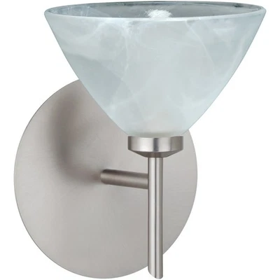 Besa Lighting 1SW-174352-LED-SN Domi Wall Sconce Satin Nickel - Image 1 of 2