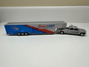 1/64 Action Kyle Petty Coors Light Dually with Show Trailer - Picture 1 of 7