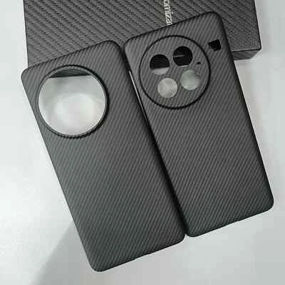 Real Carbon Fiber Case For OnePlus 13 12 Matte Ultra Thin Hard Armour Back Cover - Image 1 of 4