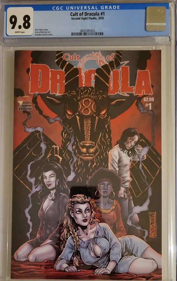 CULTO A DRACULA 1 CGC 9.8 (30/09/2020) IMPRESIÓN SEGUNDA VISTA ORIGINAL  Foto 1 de 1