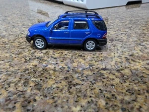 Cararama Hongwell Mercedes Benz M Class Blue 1:72 Diecast VGC - Picture 1 of 5