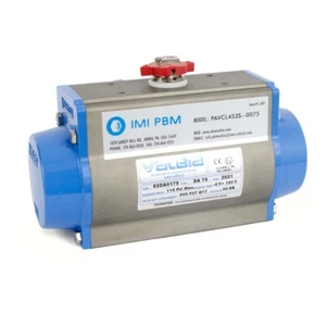 PBM Pneumatischer Zahnstangen-Federrückstellantrieb PAVCL453S--0075 - Bild 1 von 4