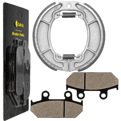 Pastillas de freno delanteras y zapatas de freno traseras para Honda NX650 Nx 650 1988 1989 Foto 1 de 4