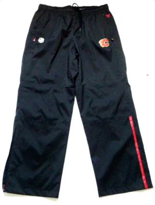 Men's Fanatics Calgary Flames Hockey Warm-Up Pants 2XL NEW - Image 1 of 4