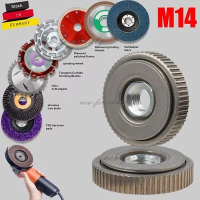 2x Schnellspannmutter für Winkelschleifer M14 Spannmutter Schleifscheibenwechsel - Bild 1 von 4