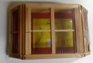 Miniatur Erker neu versiegelt Holz Timberbrook #5011 Bodenerker 8 Scheiben - Bild 1 von 10