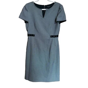 Tahari ASL Levine Dress Womens 8 Multicolor Tweed Cocktail Career Sheath - Picture 1 of 8