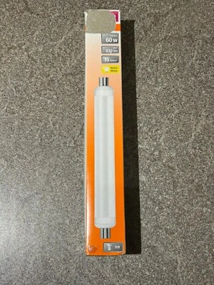 Osram LED S19 9w = 60w 827 2700k Warm White Strip Light Bulb 2700K- AD676 - Image 1 of 4