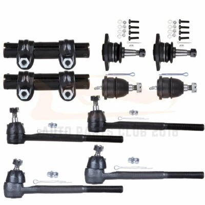 10PCS Suspension Kit Tie Rod End Ball Joint For Chevrolet Buick Oldsmobile - Image 1 of 4