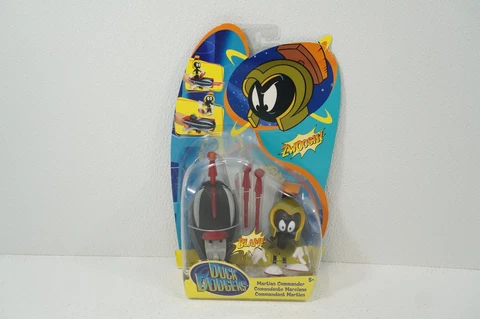 Duck Dodgers Martian Commander Marvin the Martian Action Figure Mattel 2003 Cover