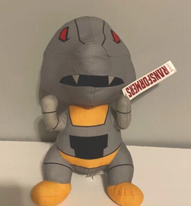 Transformers Robot T Rex Dinosaur 10" Plush Stuffed Toy Factory Hasbro 2019 - Picture 1 of 1