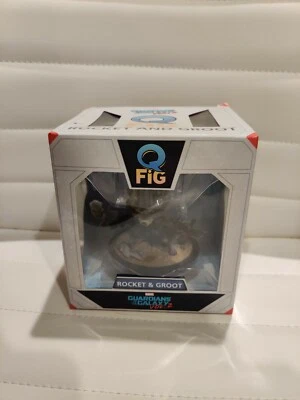 Q Fig Rocket Racoon and Groot Marvel Guardianes de la Galaxia Vol. 2 Foto 1 de 3