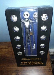 The Nightmare Before Christmas Jack Skellington 12 Skull Heads Action Figure Toy - Picture 1 of 2