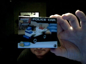BLOCK TECH POLICE CAR Block Build BIRTHDAY CHRISTMAS SUMMER TOY KIDS CREATIVE - Picture 1 of 2