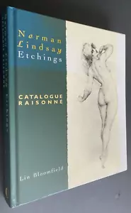 1999 1st *LIKE NEW* Norman Lindsay ETCHINGS CATALOGUE RAISONNE w 375 etchings - Picture 1 of 14