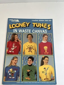 Looney Tunes in Waste Canvas 2564 Bugs Taz Tweety Marvin Road Runner Elmer - Picture 1 of 2