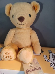 STEIFF Mein erster weicher Teddybär 11 cm beige Plüsch EAN 242120 - Bild 1 von 2