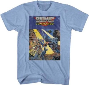 Bionic Commando X Box NES Videospiel Cover Herren T-Shirt Gamer Merch - Bild 1 von 5