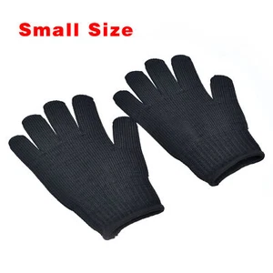 1 Pair Safety Cut Proof Stab Resistant Stainless Steel Work Gloves Metal Mesh - Picture 1 of 7