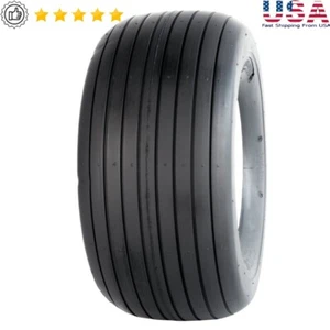 Durable 4-Ply Lawn & Garden Tire Ribbed Tread Mowers Tractors 15X6 00-6 New - Picture 1 of 2
