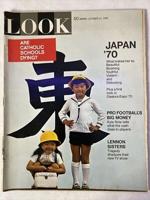 1969 October 21, LOOK Magazine, Tragedy Of Lennon Sisters (BM15) Foto 1 de 3