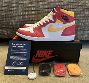 Nike Air Jordan 1 Retro High OG Light Fusion Red, EU 45,5 US 11,5 NEU - Bild 1 von 7