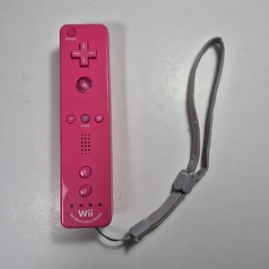 Mando a distancia rosa RVL-036 probado funciona OEM Nintendo WiiMotionPlus - Imagen 1 de 3