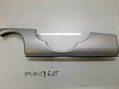 2011-2014 Mini Cooper R56 Dashboard Left Side Trim Cover Silver Oem - Imagem 1 de 4