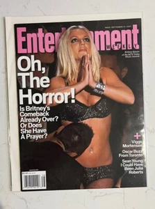 Entertainment Weekly Sept 2007 Britney Spears Horror VMA Awards MINT - NO LABEL - Picture 1 of 1