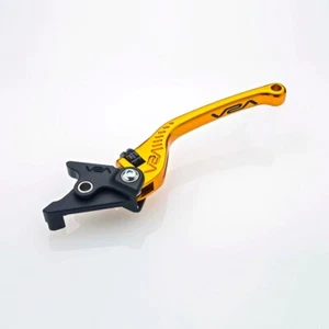 ASV F3 Clutch Lever Gold Long Honda CBR650F / R 2014-23 CBR900RR 929RR 1993-01 - Picture 1 of 3