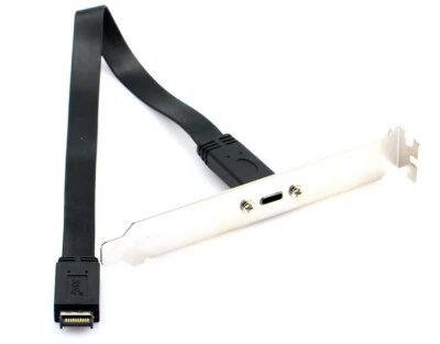 USB 3.1 A-KEY Type-e Gen2 to Type-c USB3.1 port 10Gbps PCI/PCI-e Adapter Cable - Image 1 of 4