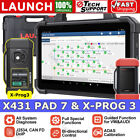 Launch X431 Pad 7 X-Prog 3 Car Diagnostic Scanner Tool Immo Key Programming Tpms