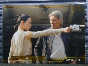 Rey And Han Solo 2023 Star Wars Prerelease SW01 UR10 55pt Card - Picture 1 of 4