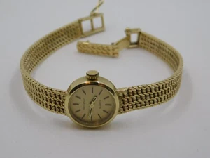 DAMEN ARMBANDUHR BOVENIT GOLD 585-ER - Picture 1 of 8