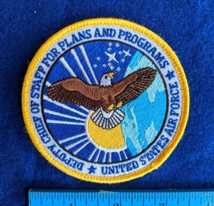 Deputy Chief of Staff PLANNING & PROGRAMS USAF Washington DC Velcro AB0055 - Picture 1 of 2