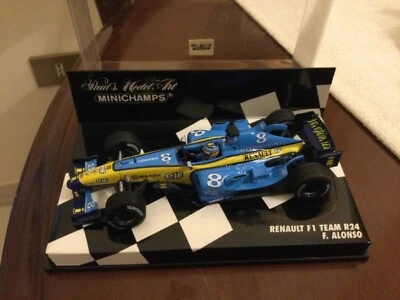 Minichamps Renault F1 Team RS24 no. 8 Fernando Alonso 2004 1/43 Rare - Immagine 1 di 2