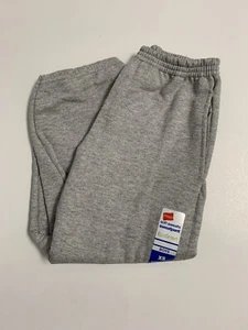 Hanes Youth Sweatpants Boys Kid ComfortBlend EcoSmart Elastic Cuffs Sweats XS - Picture 1 of 3