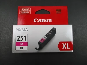 Canon CLI-251XL (6450B001) Magenta Inkjet Ink Cartridge Genuine OEM NEW ~ SEALED - Picture 1 of 2