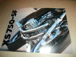 Original 1979 Yamaha XS750-SF Motorcycle Sales Brochure - Picture 1 of 5