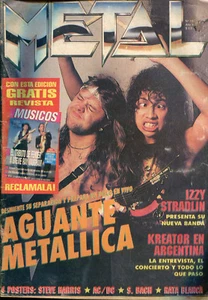 METALLICA Lars Ulrich Kirk Hammett - Metal Magazine # 192 Argentina - Picture 1 of 2