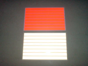 REFLECTIVE HI VIZ STRIPS Cycle Bike Motorbike Running Cycle Stickers 8 off 150mm - Picture 1 of 3
