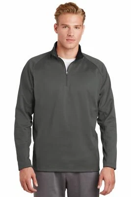 Pullover polar Sport-Tek S1/4 cremallera Sport-Wick tallas XS-4XL F243 Foto 1 de 3