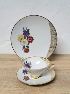 Bareuther Waldsassen Bavaria Gedeck Tee Kaffe Set 3 Tlg Porzellan Sammeltasse - Bild 1 von 10