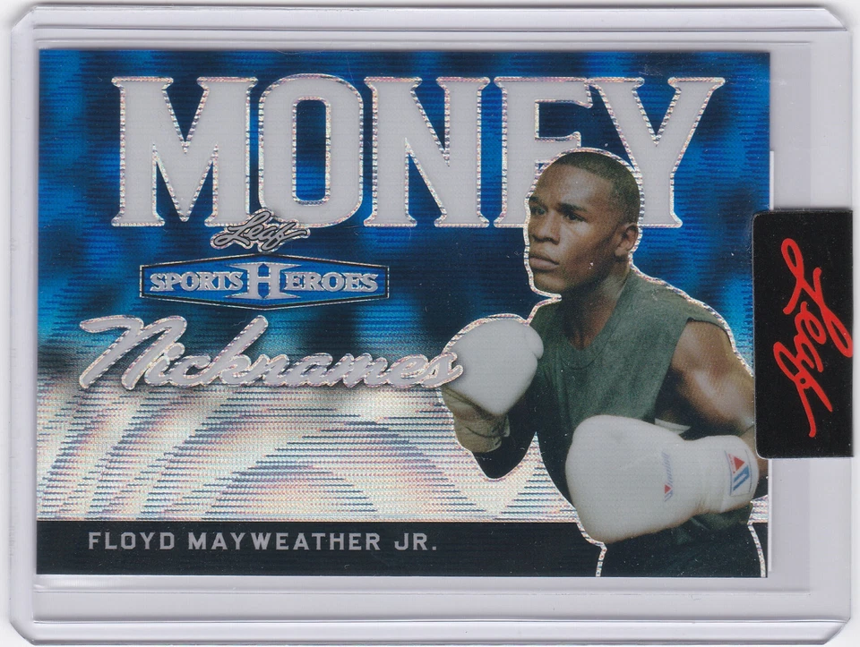 2018 Leaf Sports Heroes Floyd 'Money' Mayweather Jr.  Unsigned  1/1  Proof - Image 1 of 2