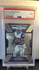 2016 Infinity Infinitude Dez Bryant 1/8 PSA 9 POP 1 Only 10 Players On Card List - Picture 1 of 2