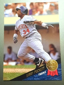Tarjeta de béisbol Kirby Puckett-1993 Leaf ⚾️-minnesota twins #378 - Imagen 1 de 1