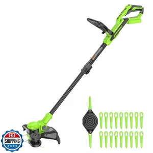 Greenworks 40V 13" 2-in-1 Cordless Trimmer/Edger w/ 20 Blades, Heavy Duty for - Picture 1 of 5