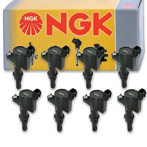 8 pcs NGK Ignition Coil for 2005-2008 Ford F-350 Super Duty 5.4L V8 - Spark zs - Picture 1 of 5